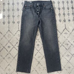 Gap High Rise Straight Jeans